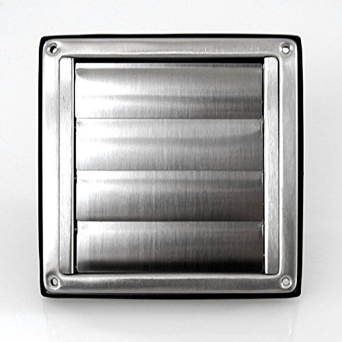 Klimapartner VKE 150 - Edelstahl Verschlussklappe