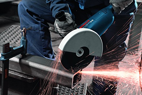 Bosch Professional GWS 22-230 JH Winkelschleifer 230 mm, 2200 Watt mit Anlaufstrombegrenzung, Wiederanlaufschutz in Karton - 4