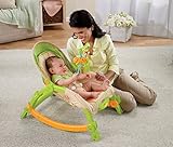 Fisher-Price Newborn-To-Toddler Portable Rocker, Lizards – Babywippe/Schaukelstuhl – aus USA - 18