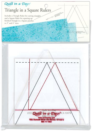 Crafter's Companion Triangle in a Square Ruler, (Set of 2)