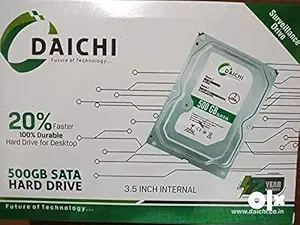 System Solution Daichi 500GB Desktop Internal Hard Disk Drive (500GB Internal Hard Disk for Desktop)