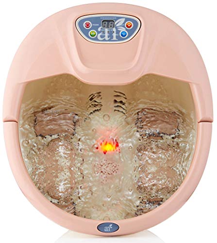 ArtNaturals Bañera Hidromasaje Para Pies - Foot Spa Massager with Heat and Bubbles - Terapia Magnética, Vibración y Calor