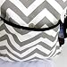 Large Chevron Pattern Stylish Nappy Bag With Changing Mat