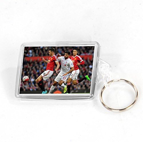 Key Ring Rectangular - Manchester United v Liverpool - Premier League