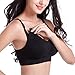 KUCI® Women's Maternity Best Seamless Nursing Bra (L, Black)