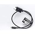 Thunderbolt 3 Cable: Custom End (AC+USB Type-C to USB Type-C) for HP Part Number: 843011-001