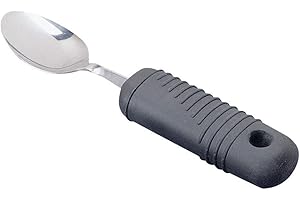 Homecraft - Cuchara flexible con mango ancho antideslizante