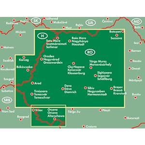Transilvania 1:400.000 (Auto karte)