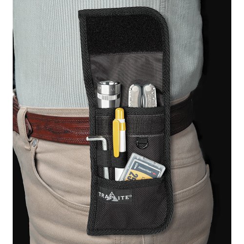 Trailite Multifunktionsholster aus Nylon für AA Taschenlampe, Multifunktionswerkzeug und Kugelschreiber etc., TL-2001NHMP - 3