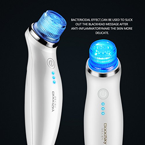 Porens Cleanser, Goodsky Adjustable 4 Nozzle Extraktionswerkzeug Gesichtspflege Anzugs Schönheit Mitesser Entferner - 5