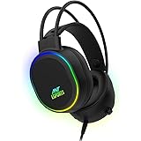 Ant Esports H1000 Pro Wired Over Ear Headphones With Mic (Black)