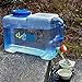 Produktbild Futurepast Wasserkanister Auto Wasser Behälter Wasserbehälter Kanister mit Wasserhahn Tragbar Wassertank 12L Trinkwasser Behälter für Wandern Camping Picknick Travel