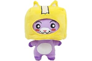 JULAN Foxy and Boxy Plush Toy,Anime Toys Box,Foxy/Boxy Plush Doll Soft Stuffed Plushies Toys,Removable Robot Soft Toy,for Kids and Fans (Foxy)
