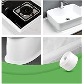 Ankanorm Sızdırmazlık Bandı Lavabo Bantı Banyo Mutfak Lavabo K&uuml;vet Duş Teknesi Su Ge&ccedil;irmez Kenar Bant 320 cm x 37 mm