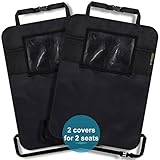 Rücklehnenschutz im 2er Pack – mit 2 Netztaschen und 1...