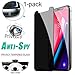 Produktbild QINPIN 1 Stück Privacy Anti-Spy gehärtetes Glas Displayschutzfolie für iPhone XS Max