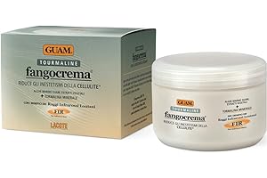 Guam, Fangocrema Tourmalinee FIR, przeciw cellulitowi niedoskonałości z czarną turmaliną dla zalet dalekich promieni podczerwonych, wyprodukowano we Włoszech, opakowanie 300 ml