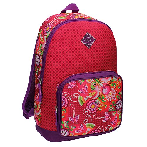 Preisvergleich Produktbild Catalina Estrada Schulrucksack, 16.93 Liter, Rot