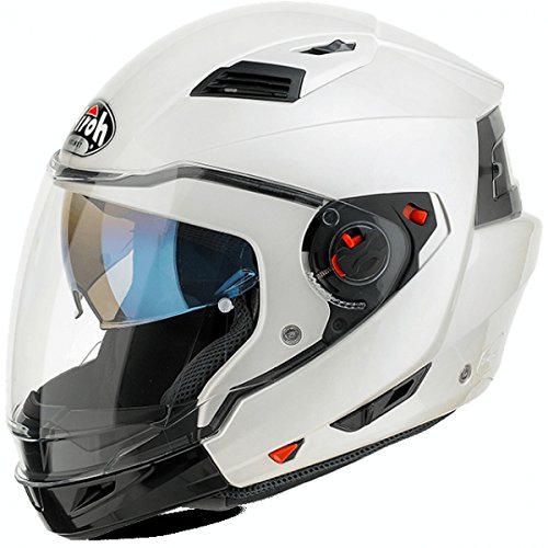 Airoh Crossover Executive - Casco con visera doble, tamaño S, color 