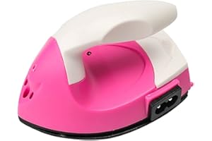 VALINK Mini fer électrique, fer à vapeur pour vêtements de voyage, mini presse à chaud avec base de charge, accessoires pour t-shirts, vêtements, chaussures, chapeaux