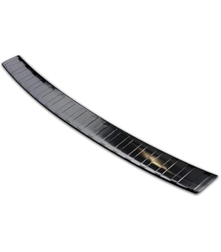 uProtect laaddrempel beschermingsfolie voor BMW X1 1 (I) E84 I 2009-2012 - bumperbescherming, krasbescherming, lakbeschermingsfolie - carbon look zwart