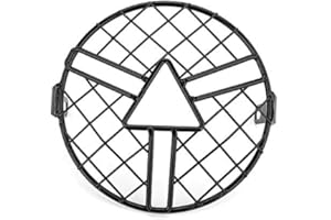 Gorgeri Parrilla de Faro de Motocicleta,Protector de Faro Protector De Pantalla Cubierta De Faro Rejilla Para CG125 GN125