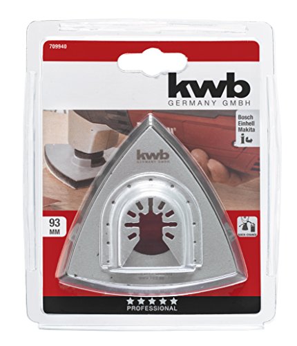 kwb 709940 Trägerplatte Haftteller, 93 mm - 2