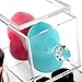 Brush Holder, HBF Clear Acrylic Make Up Brush Holder with Free Pink Pearls