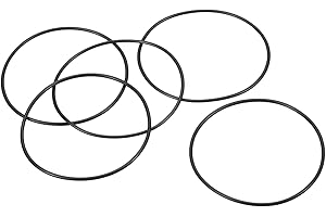 PATIKIL 25 Piezas Juntas Tóricas, Arandelas Tóricas de Nitrilo de Goma Métrica Sellado O Ring Junta para Reparación de Grifo de Plomería de Automoción, 82x79x1.5mm(OD*ID*An)