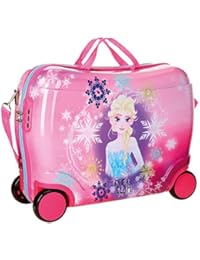 Disney Frozen - Elsa Equipaje infantil, 50 cm, 34 litros, Rosa