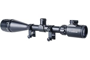 Minidiva mil-dot rouge et vert illuminé 6-24x50 optique aoe chasse portée de fusil