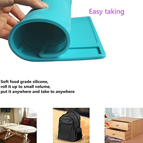 PHIMIITA Silikonmatte Lötmatte hitzebeständig Matte Lötplatte 500℃ 11 X7.9 Zoll Solder Mat für Schweißen Elektronik Reparatur - 2