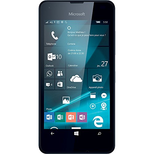 Microsoft Lumia 550 Smartphone d bloqu 4G Ecran 4 7 Pouces - 8 Go - Simple Nano-SIM - Windows Phone Noir reviews Microsoft Lumia 550 Smartphone d bloqu 4G Ecran 4 7 Pouces - 8 Go - Simple Nano-SIM - Windows Phone Noir