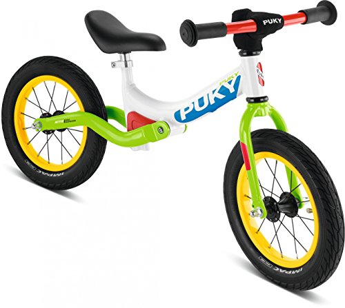 Puky LR Ride Kinder Laufrad mit Federung weiß/grün