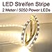 Produktbild DELLOPTOELECTRONICS LED Stripe Streifen WARMWEISS 120x 5050 LEDs ca. 2 Meter 12V PCBw