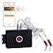 Produktbild Bluetooth BBQ Thermometer,SGODDE Meat Wireless Barbecue Thermometer, Bratenthermometer für iOS Android Phone mit Sonden, Monitor Food Temp in BBQ, Backofen, Milch, Boiling (Schwarz) Size