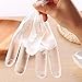 250 Pair of Disposable Plastic Thicken Transparent Glove Coloring Treatment Gloves BBQ Sushi Food Handing Processing Gloves