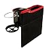 Produktbild Rokoo Moderne Aufbewahrungsbox für Autokonsole, Sitz-Seitentasche, für Münzen, mit Flaschenhalter, Auto-Organizer für Lebensmittel, Getränke, Brieftasche, Handy, Schlüssel