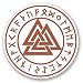 Produktbild 2 x Valknut-Runen Odin Trinity Symbol vinyl Aufkleber Aufkleber Laptop Reise Gepäck Auto Ipad Schild Fun # 4139 - 20cm/200mm Wide