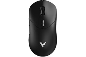 Rapoo VT2 Wireless Gaming Mouse, True 8K Wireless Polling Rate, 53g Lightweight, Up to 750 Hr Battery, Nordic nRF54L15 MCU, 100-Million Mechanical Switch, 10 Programmable Buttons, Macro Enabled