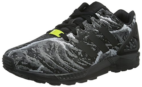 adidas Herren ZX Flux Weave Laufschuhe, Schwarz (Core Black/Core Black/Bright Yellow), 43 1/3 EU adidas Herren ZX Flux Weave Laufschuhe, Schwarz (Core Black/Core Black/Bright Yellow), 43 1/3 EU