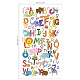 Decowall DM-1503A Tier-Alphabet Wandsticker Wandaufkleber Wandtattoo Kinderzimmer - 7
