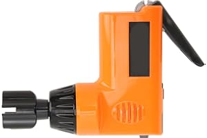 GAEIRT Coupeur d'enrouleur de cordes électrique, enrouleur de cordes de guitare fonctionnant facilement, opération simple pour guitare(Orange)