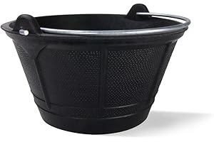 FIEL KANGURO Rubi 88916 - Cubo de goma italiano (10 l) color negro