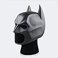 Bat Mask Men Super Hero Full Head Mask Halloween Masquerade Knight Movie Cosplay Costume Headgear Props for Adult