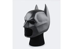 APPLYSU Bat Mask Men Super Hero Full Head Mask Halloween Masquerade Knight Movie Cosplay Costume Headgear Props for Adult