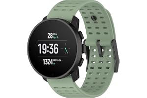 Tyogeephy remmar för Suunto 9 peak pro/vertikal/Urband 7/AthLETIC 1, ersättningsarmband i anti-förlust silikondesignad fitnes