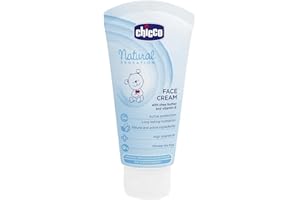 Chicco Natural Crema Viso Bambini, Crema Viso Idratante e Protettiva, 50 ml