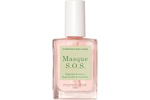 ‎MANUCURIST Manucurist SOS-Maske – Nagelpflege - Nachtmaske für Nägel – Nail Care Mask for Nails - Pflege beschädigter Nägel 80,5% Bio-Bekleidung – Nail Repair - Nagelreparatur - Nagelpflegeprodukte - 15 ml