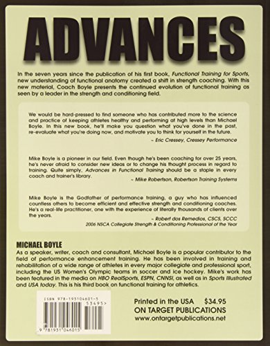 Advances in Functional Training: Training Techniques for Coaches, Personal Trainers and Athletes